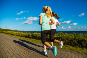 women running